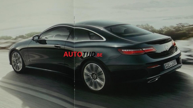 В Mercedes-Benz не смогли предотвратить утечку фотографий купе Е-класса