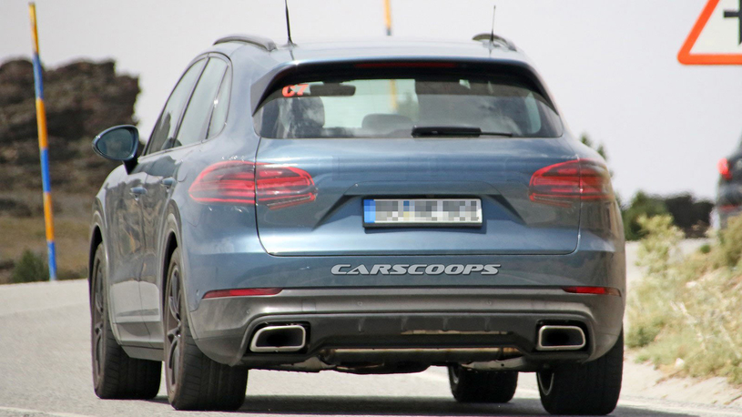 Внешность нового Porsche Cayenne практически рассекречена () Внешность нового Porsche Cayenne практически рассекречена