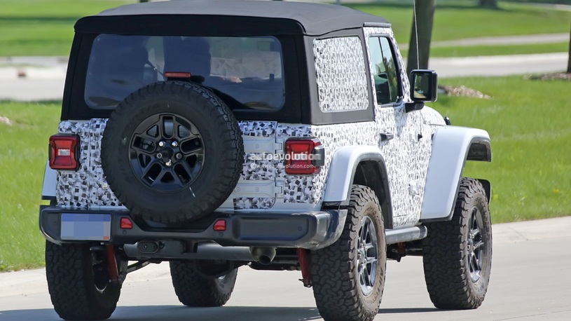 Рассекречен очередной кусочек нового Jeep Wrangler () Рассекречен очередной кусочек нового Jeep Wrangler