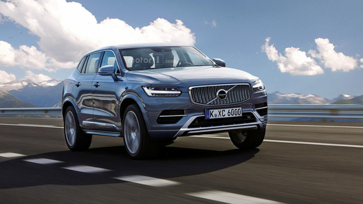 Новый кроссовер Volvo XC60 дебютировал на независимом рендере