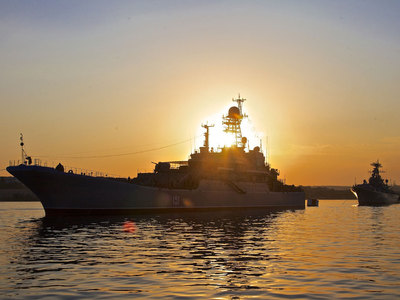 Черноморский флот проводит учения отражения воздушных  налетов на Крым