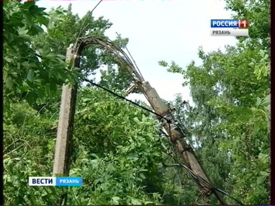 В Рязани оценивают последствия непогоды
