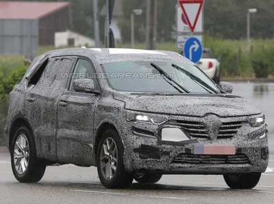 Renault начал тестировать новый Koleos
