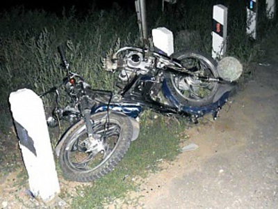 В Гусь-Хрустальном районе грузовой поезд столкнулся с мотоциклом