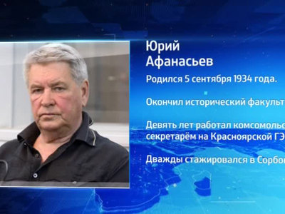 Проректор перестройки: на 82 году жизни умер Юрий Афанасьев