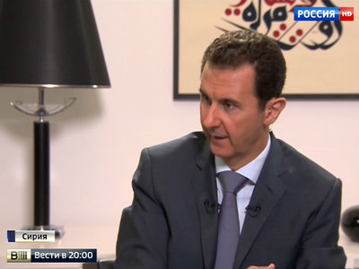 Асад: сирийцы бегут не от армии, а от ИГ