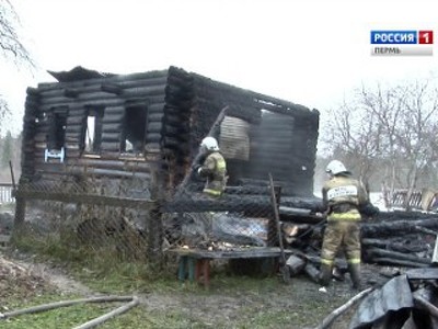 В Кочевском районе на пожаре погибла многодетная семья