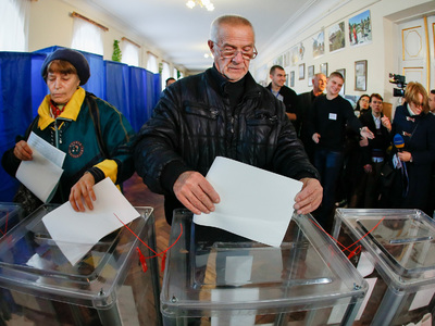 ЦИК Украины обнародовала первые результаты выборов
