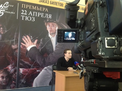 Сергей Безруков презентует нижегородцам премьеру "Сон разума"