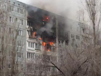 Взрывом в Волгограде ранило пенсионерок и маленьких детей