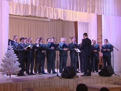 В столице Заполярья выступил мужской хор Московского Сретенского монастыря