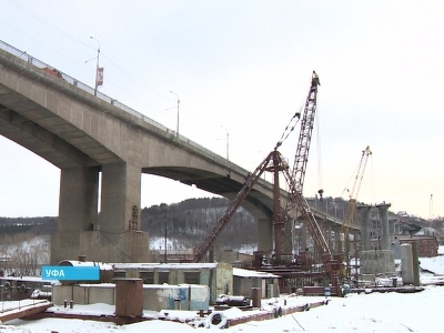 В Уфе завершается строительство нового затонского моста
