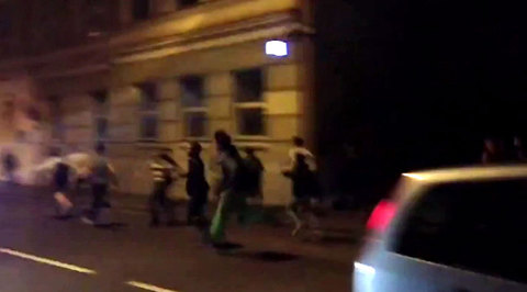 Нападение на посольство Украины в Москве пресекла полиция
