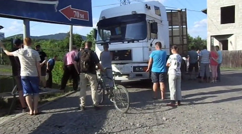 После разборок в Мукачеве на 