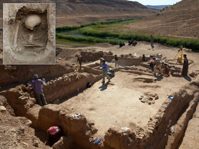 Раскопки в Сирии, поселение древних земледельцев Tell Halula (фото SAPPO/UAB).